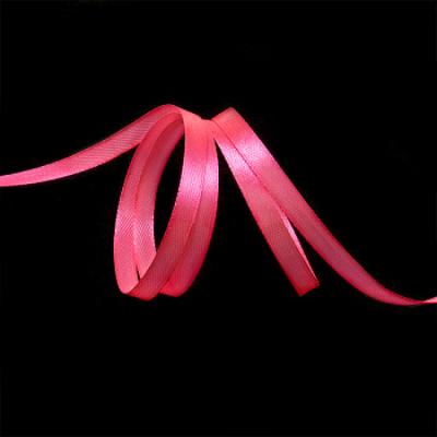 картинка ленты атласные Лента атласная 6 мм цв.3079 ярк.розовый от магазина Юхобби
